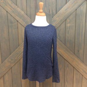 ⭐️BOGO⭐️Girls long sleeve blue shirt by Justice